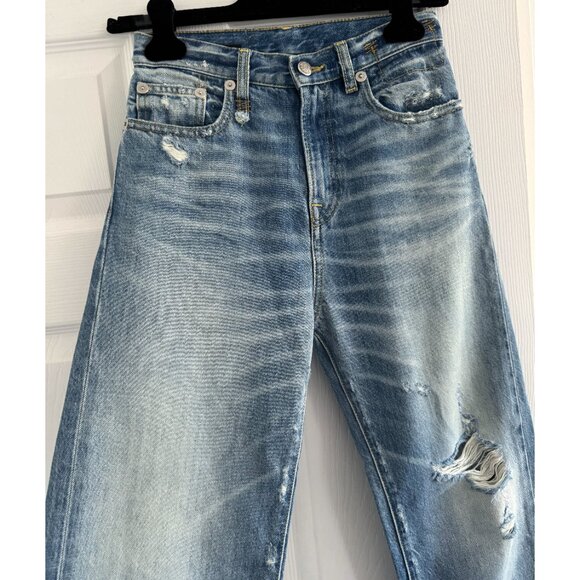 R13 “Camille” high rise jeans in “emory” blue, size 25. Fits like a slim size 24 - Picture 8 of 16